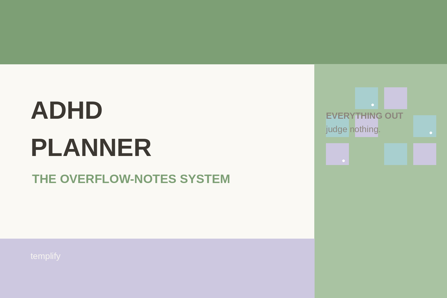 ADHD Braindump Planner preview 2