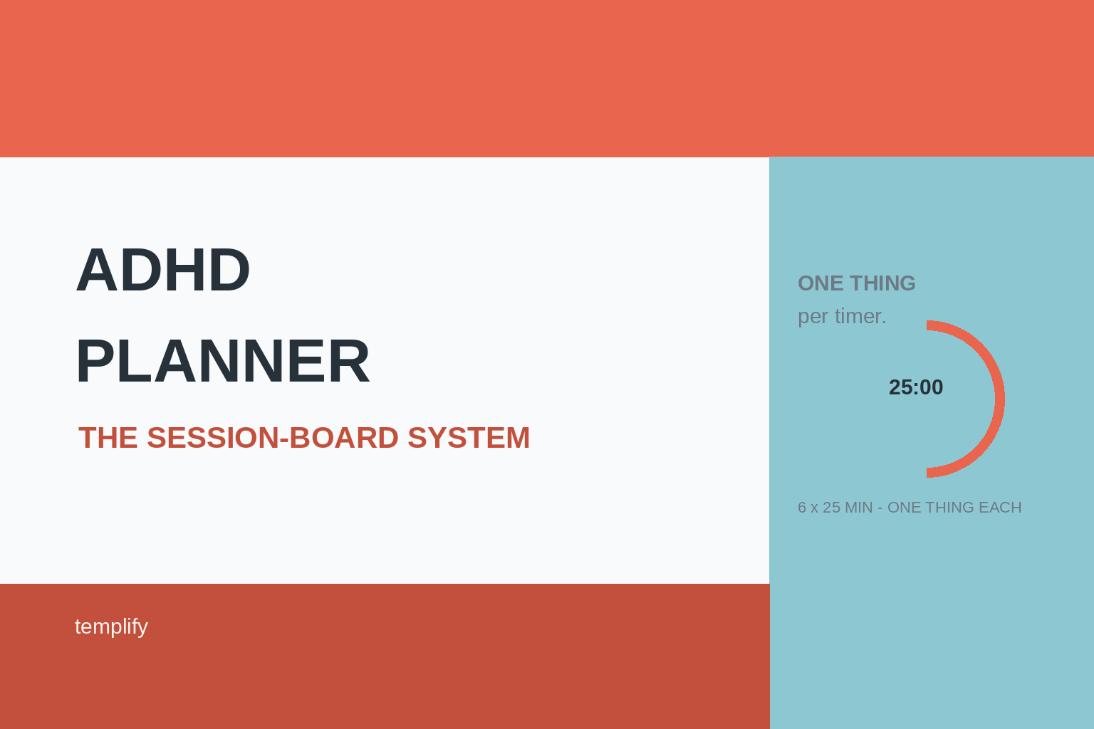 ADHD Focus Sessions Planner preview 2