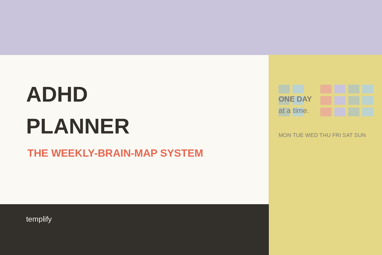 ADHD Weekly Planner preview 2