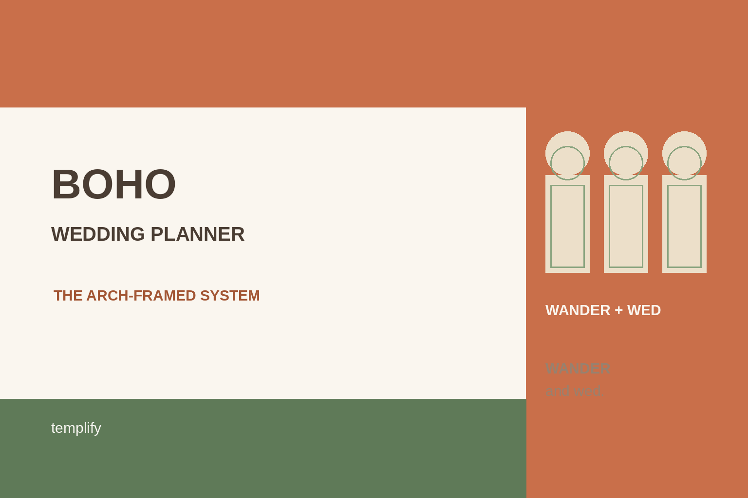 Boho Wedding Planner preview 2