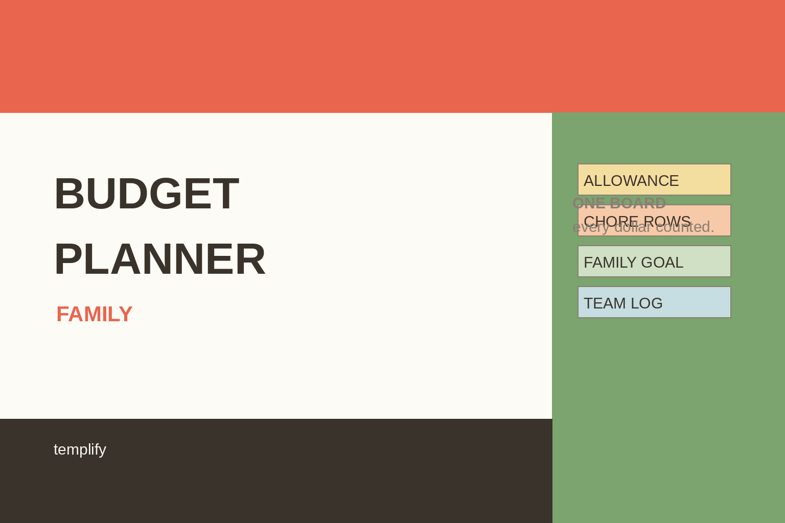 Family Budget Planner preview 2