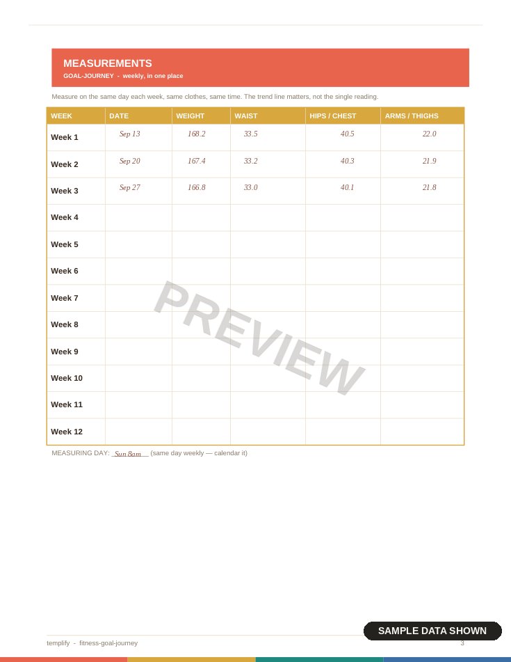 Fitness Goal Journey preview