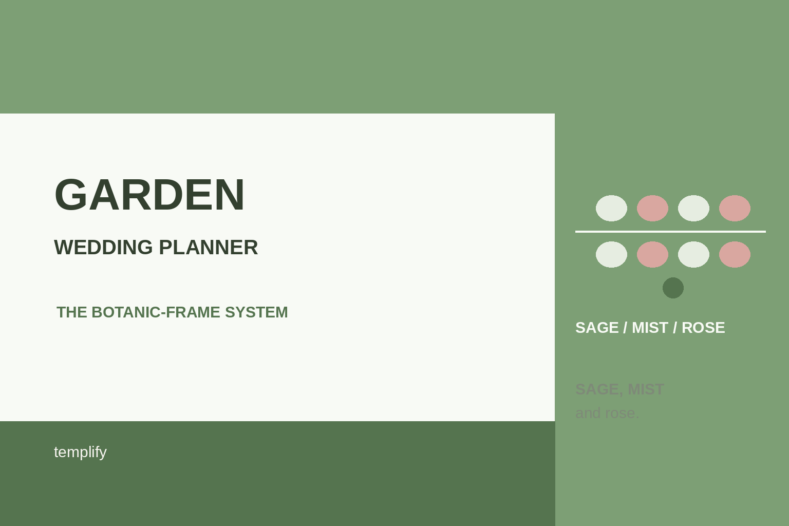 Garden Wedding Planner preview 2