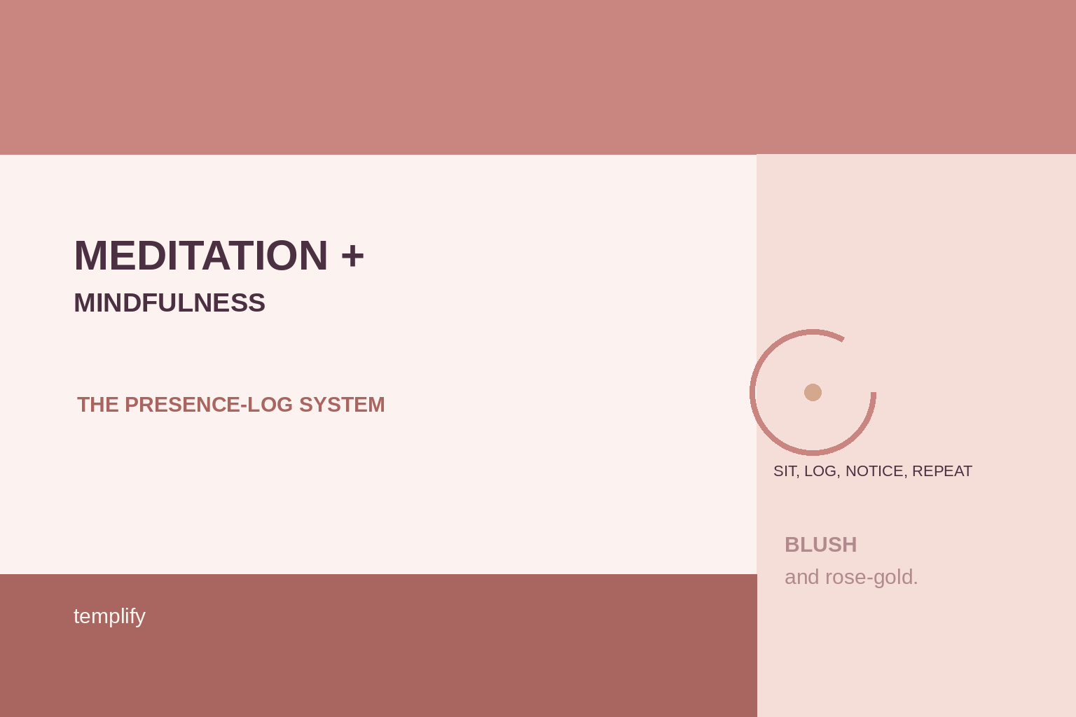 Meditation & Mindfulness Journal preview 2