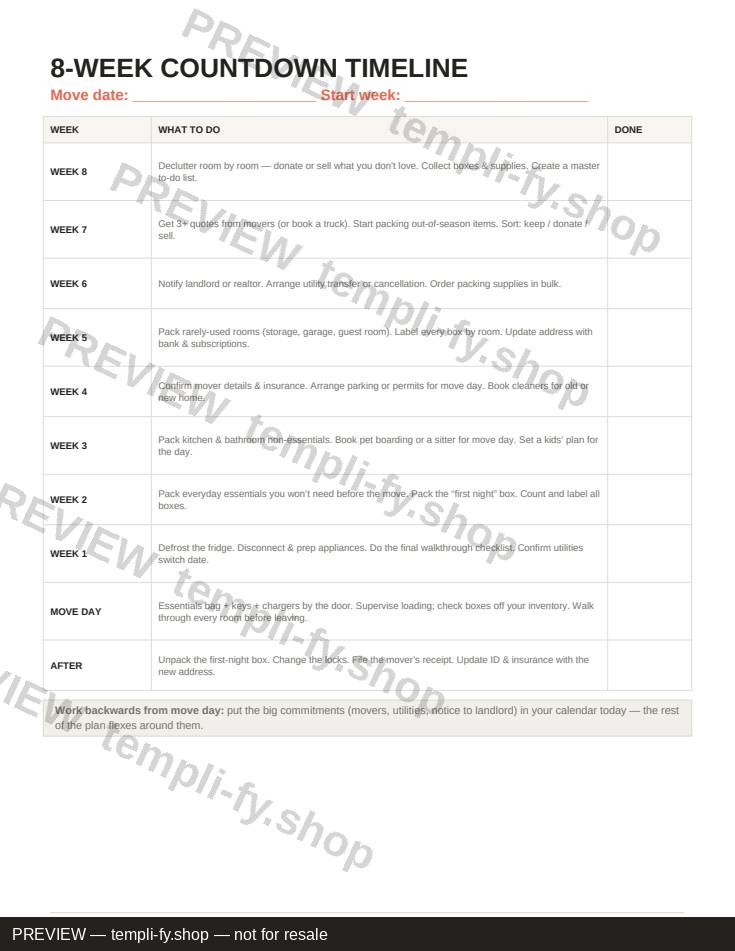 Moving Planner preview 2
