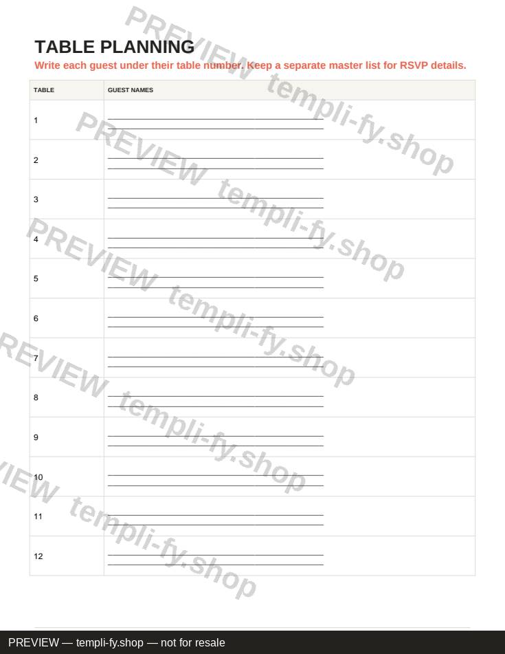 Seating Chart preview 2
